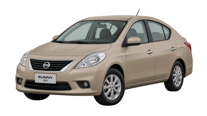 cafe latte Nissan Sunny car