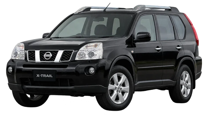 black Nissan X-Trail car