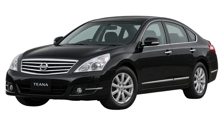 black Nissan Teana J32 car png