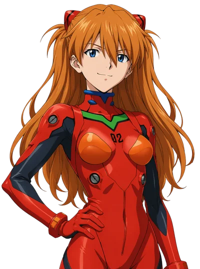 asuka langley soryu evangelion portrait