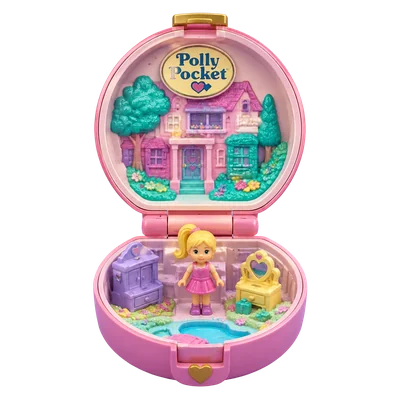 polly pocket miniature doll toy