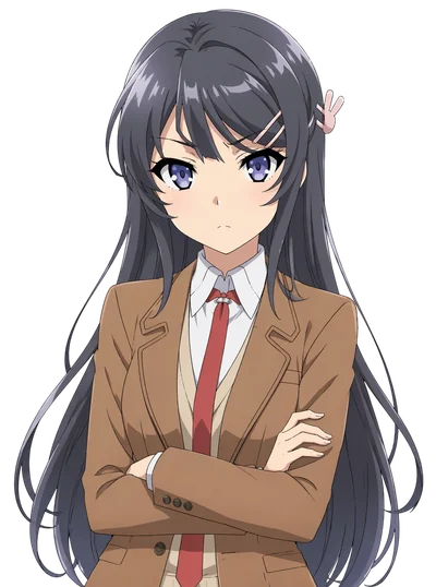 sakurajima mai anime portrait
