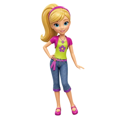2006 polly pocket doll render