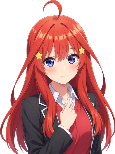nakano itsuki anime portrait