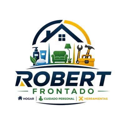 modern logo for robert frontado home store