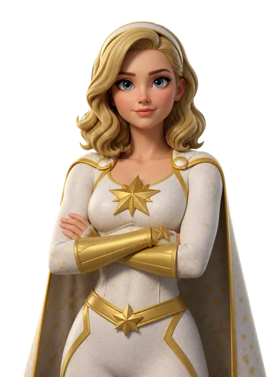 Starlight The Boys superhero portrait