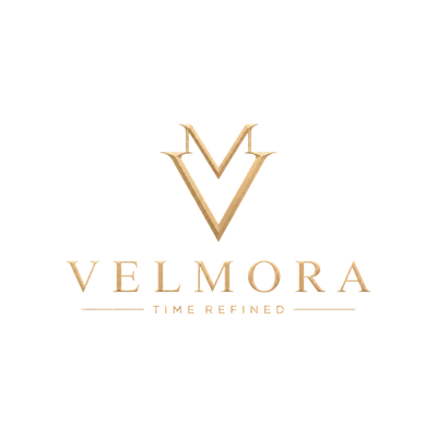 elegant Velmora luxury watch logo