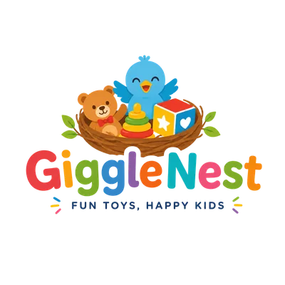 playful GiggleNest children toy logo