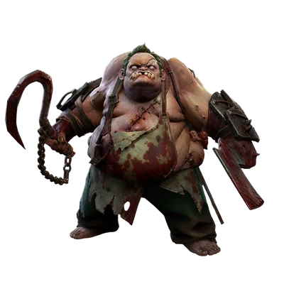 dota pudge butcher posing