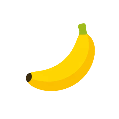 yellow banana logo web icon